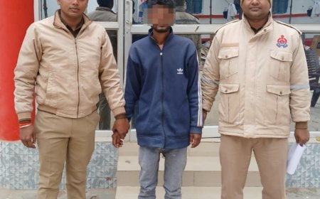 थाना तुर्कपट्टी पुलिस द्वारा गोवध निवारण अधिनियम के मुकदमे में वांछित 01 नफर अभियुक्त को किया गया गिरफ्तार