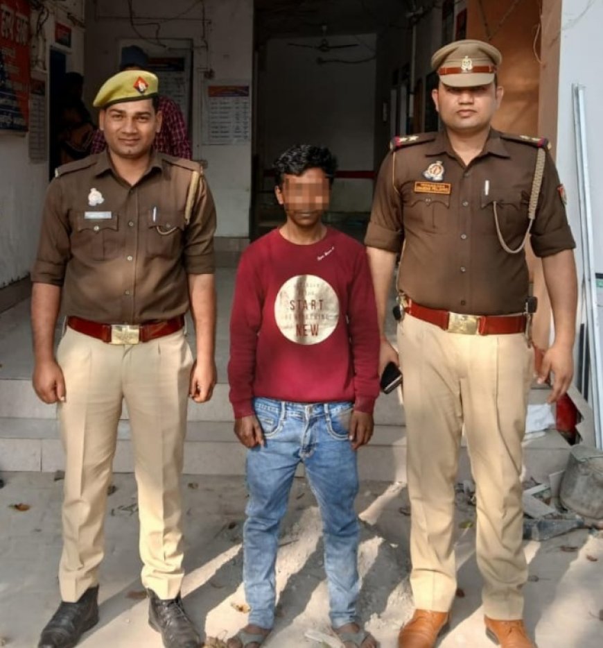 थाना तुर्कपट्टी पुलिस द्वारा अपहरण, दुष्कर्म व पाक्सो एक्ट के मामले में 01 नफर वांछित अभियुक्त को किया गया गिरफ्तार