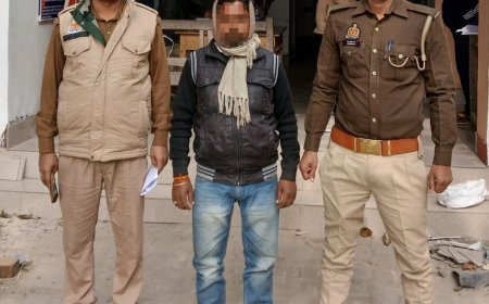 थाना तुर्कपट्टी पुलिस द्वारा एक नफर वारण्टी अभियुक्त को किया गया गिरफ्तार-