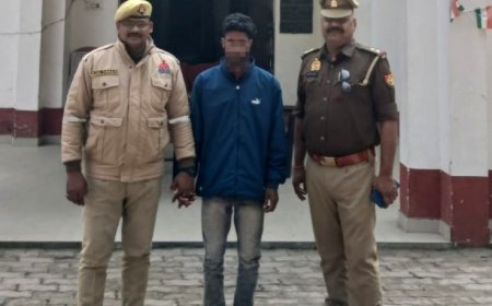 थाना हनुमानगंज पुलिस द्वारा अपरहण,दुष्कर्म आदि के मामले में वांछित अभियुक्त को किया गया गिरफ्तार-