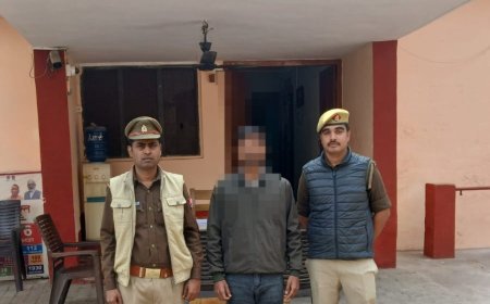 थाना अहिरौलीबाजार पुलिस द्वारा आत्महत्या के लिए उकसाने आदि के मामले में 01 नफर  वांछित अभियुक्त को किया गया गिरफ्तार-