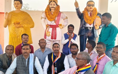 कुशीनगर सांसद विजय कुमार दुबे व खड्डा विधायक विवेकानंद पांडे तथा ग्राम प्रधान अहिरौली गणेश कुशवाहा के नेतृत्व में भूमि पूजन किया गया